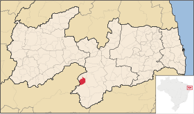 Localisation de Prata sur une carte