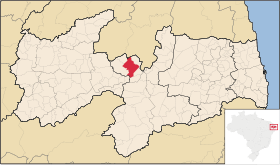 Localisation de Santa Luzia sur une carte