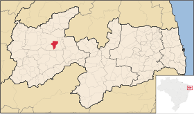 Localisation de São Bentinho sur une carte