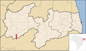 Localisation de São José de Princesa sur une carte