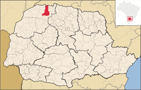 Localisation de Paranavaí sur une carte