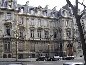 Façade de la mairie du 8e arrondissement