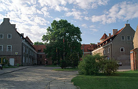 Vue de l'ancien château teutonique
