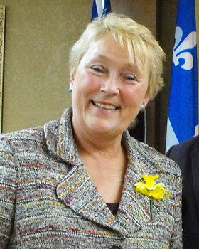 Pauline Marois en 2009