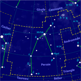 Image illustrative de l'article Persée (constellation)