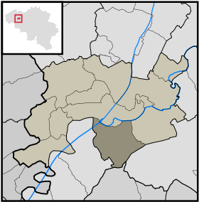 Localisation de Petegem-aan-de-Leie au sein de Deinze