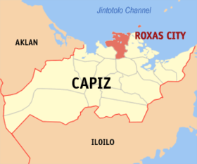 Localisation de Roxas City