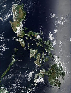 carte : Géographie des Philippines