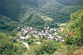 Vue panoramique du village d'Hermillon