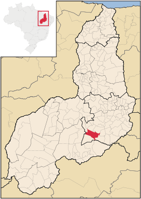 Localisation de São João do Piauí sur une carte