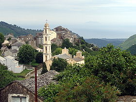 Vue sur Pietra-di-Verde