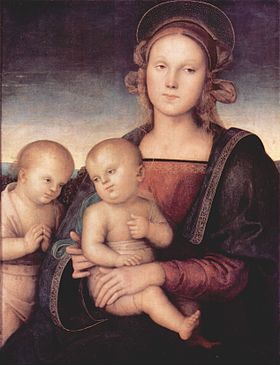 Image illustrative de l'article La Vierge à l'Enfant avec le petit saint Jean