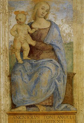 Image illustrative de l'article La Vierge à l'Enfant de Fontignano