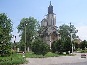 L'église orthodoxe serbe de Crvenka