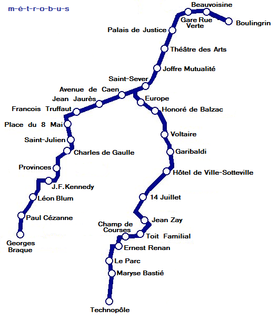 Image illustrative de l'article Tramway de Rouen