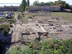 Fouille des villas gallo-romaines de Plassac
