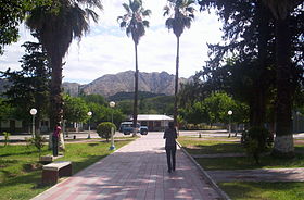 Plaza San Agustín en la localidad de San Agustin del Valle Fértil, provincia de San Juan, EAG.jpg