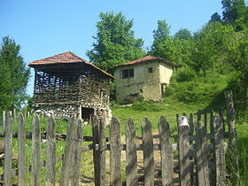 Maisons anciennes à Poganovo
