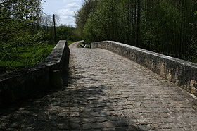 Le pont du Gril de Corbelin sur la Cléry