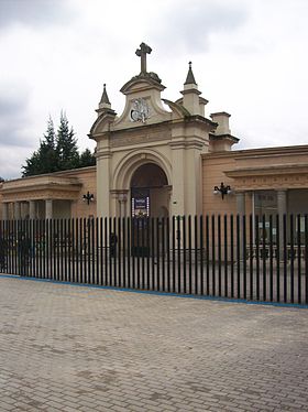 Porte du cimetière central