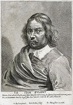 Gravure d'après unautoportrait de Jan Van Bijlert