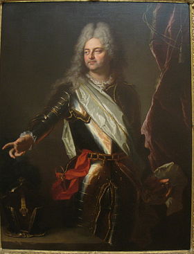 Charles Auguste d'Allonville, par Hyacinthe Rigaud, en 1708.