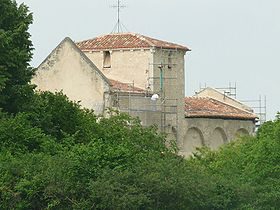 L'église vue du bourg