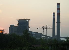 Une des centrales thermiques de Kostolac