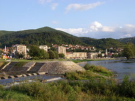 Vue générale de Prijepolje