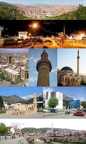 Vues de la ville de Prizren