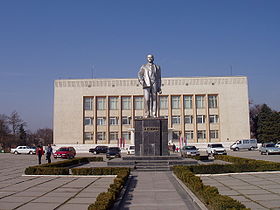 Statue de Lénine à Prokhladny.