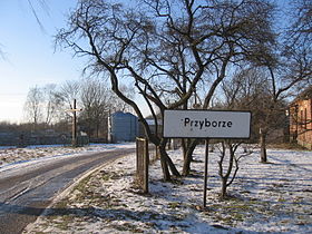 Panneaux d'entrée de Przyobrze