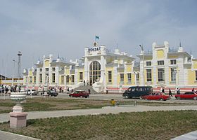 La gare de Kyzylorda