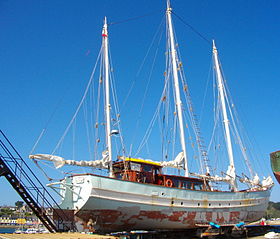 Au port de Camaret, septembre 2009