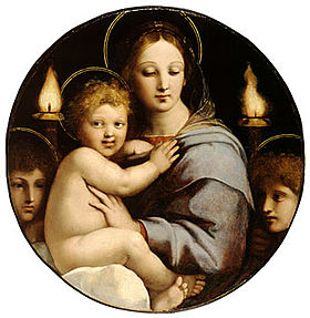 Image illustrative de l'article La Vierge aux candélabres