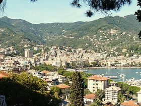 Vue panoramique de Rapallo