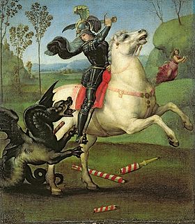Image illustrative de l'article Saint Georges et le Dragon (Musée du Louvre)