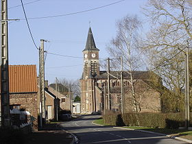 Centre du village et église