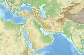 carte : Géographie du Moyen-Orient