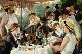 Le repas des canotiers, Auguste Renoir, 1881