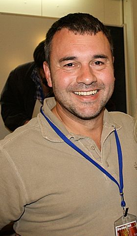 Richard Morgan à Zagreb, 2008