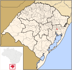 Localisation de São Leopoldo sur une carte