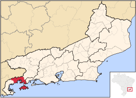 Localisation de Angra dos Reis sur une carte