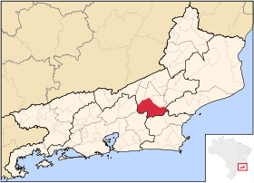 Localisation de Nova Friburgo sur une carte