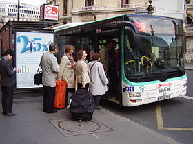 Image illustrative de l'article Lignes de bus RATP spéciales