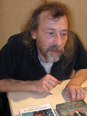 Roland C. Wagner lors des 7e rencontres de l'imaginaire de Sèvres, décembre 2010