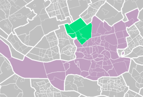 Localisation de Overschie dans la commune de Rotterdam