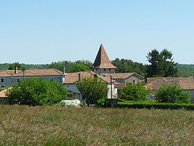 Le village vue de la mairie
