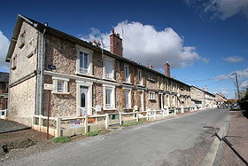 Rue de Potigny et ses maisons de mineurs