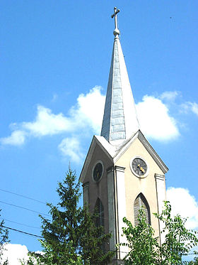 L'église catholique des Saints-Apôtres-Pierre-et-Paul à Rusko Selo